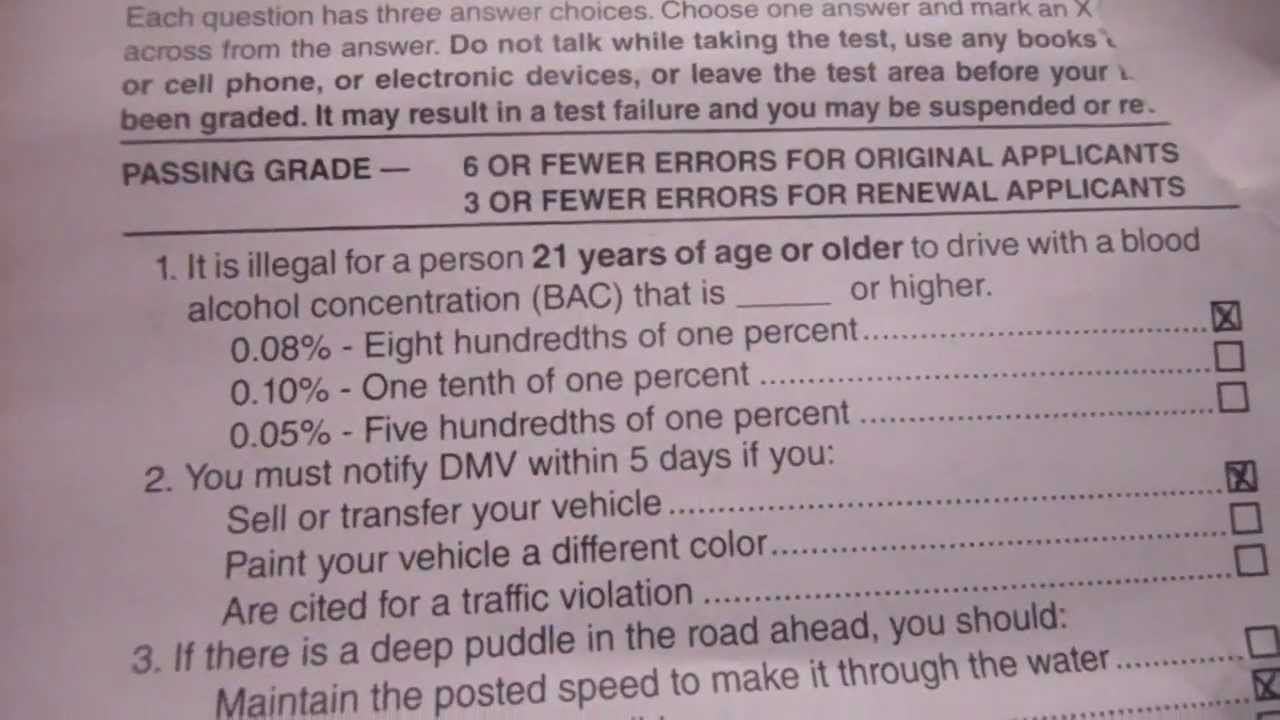 geico defensive driving test answers